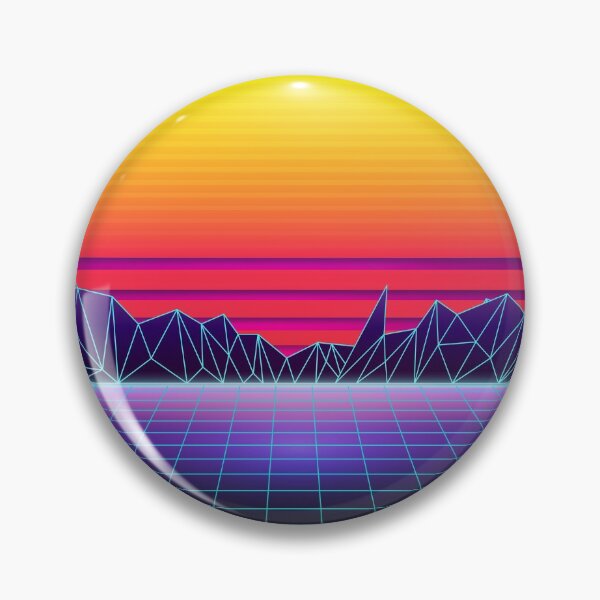 Item preview, Brazen Yellow Sunset Synthwave designed and sold by MaiZephyr.