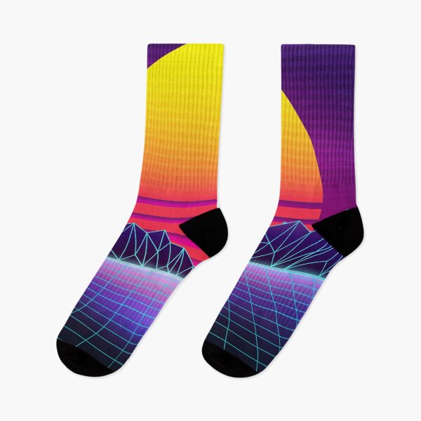 Item preview, Brazen Yellow Sunset Synthwave designed and sold by MaiZephyr.