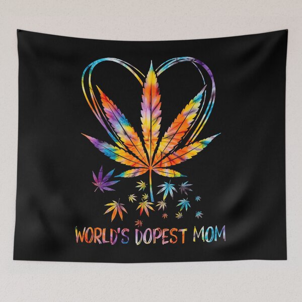 Item preview, World's Dopest Mom Weed Leaf 420 Funny Mother's Day designed and sold by baumbachpox61.