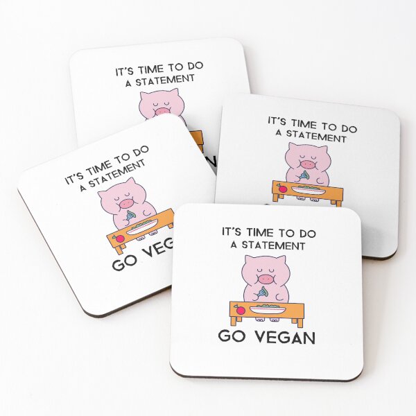 Item preview, It's time to make a statement, cute pig that eats vegetables designed and sold by GLwithUs.