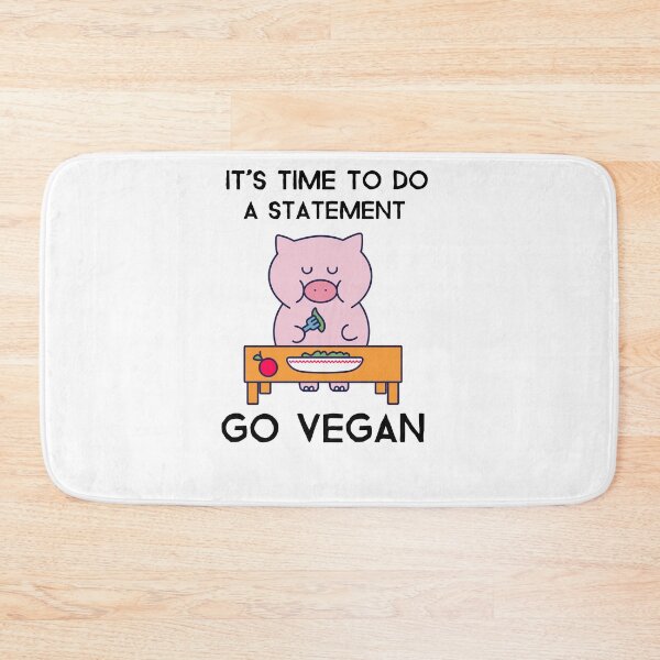 Item preview, It's time to make a statement, cute pig that eats vegetables designed and sold by GLwithUs.