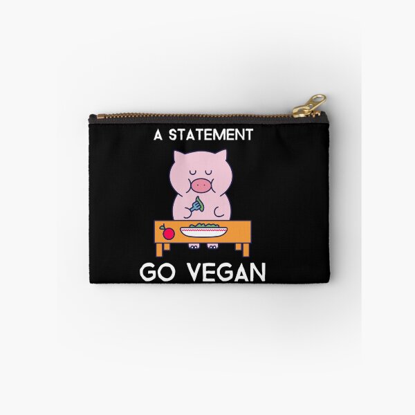 Item preview, It's time to make a statement, cute pig that eats vegetables designed and sold by GLwithUs.