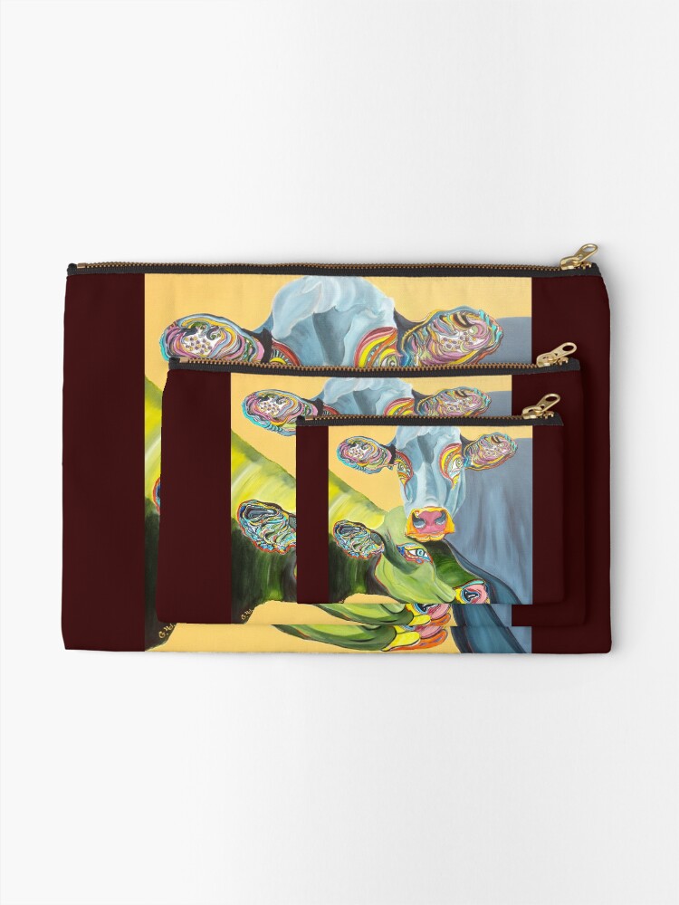 Alternate view of Pet Cows Zipper Pouch