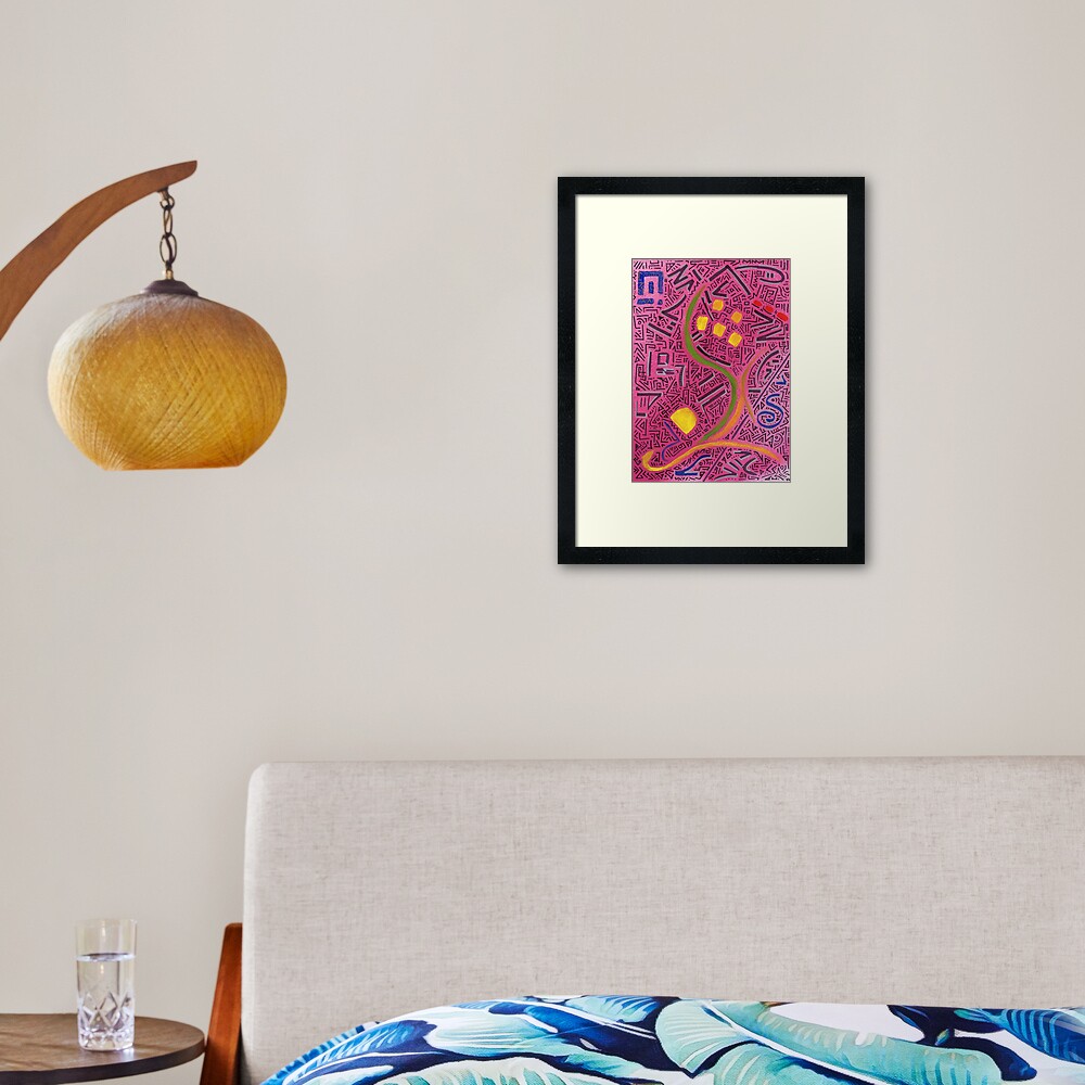 RAYCLEST 8 Framed Art Print