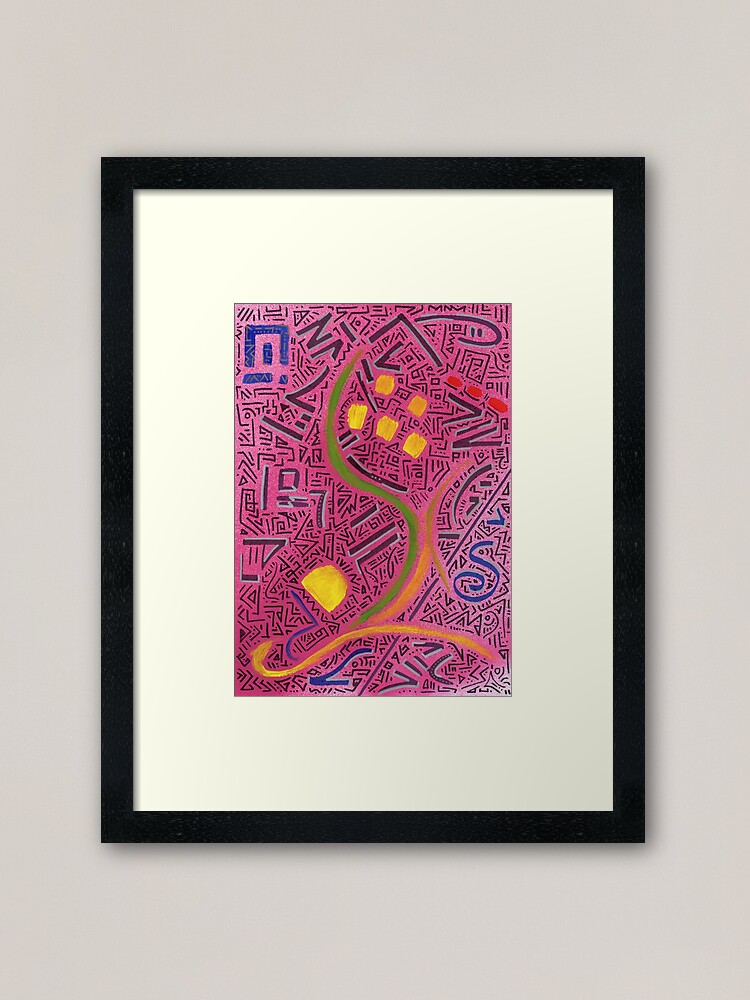 Alternate view of RAYCLEST 8 Framed Art Print