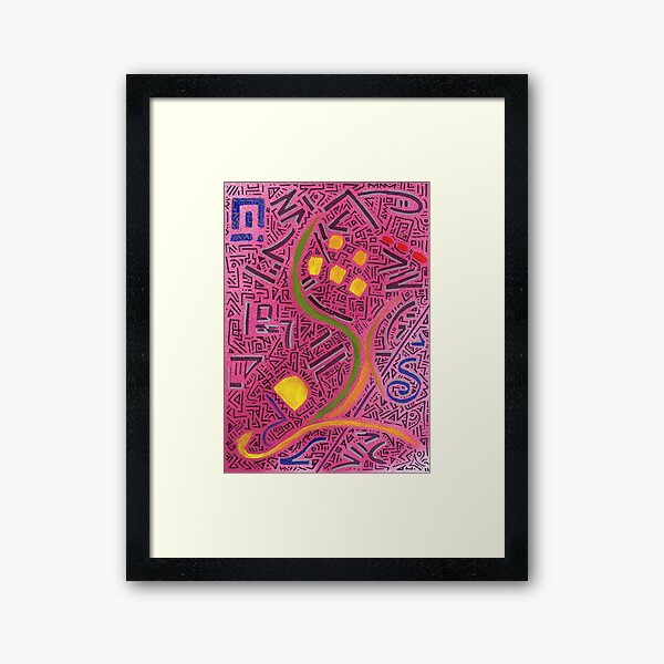 RAYCLEST 8 Framed Art Print