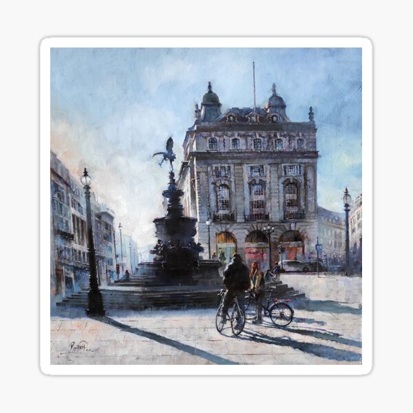 Item preview, Piccadilly Circus 2, London designed and sold by rogerpanart.