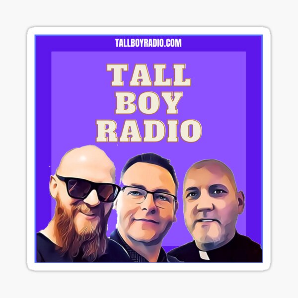 Tall Boy Radio Purps Sticker