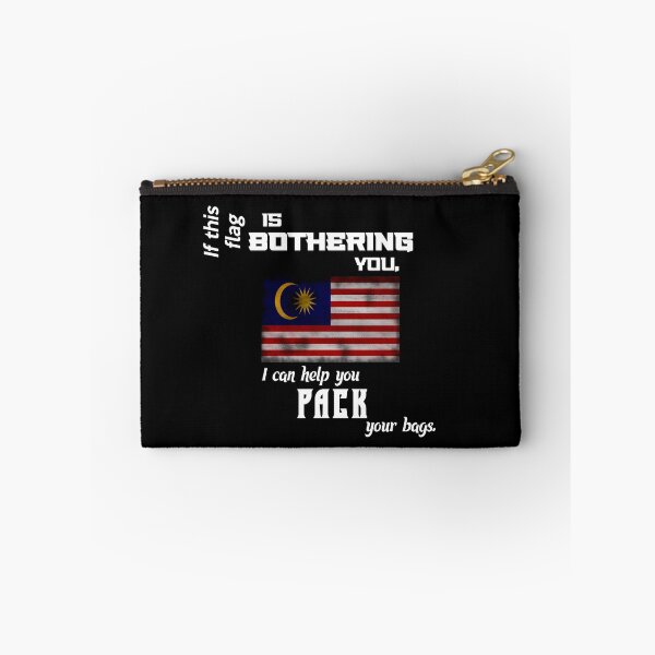 Item preview, Malaysian flag - pack your bags designed and sold by 2Girls1Shirt.