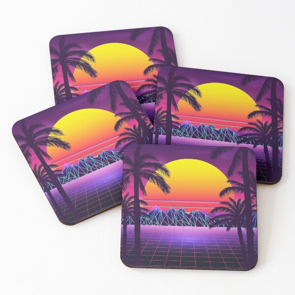 Item preview, Stunning Sunset Retrowave designed and sold by MaiZephyr.