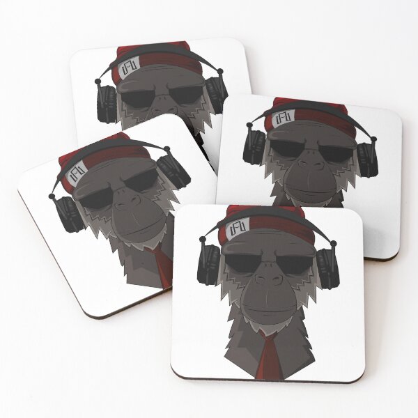 Item preview, DJ monkey designed and sold by Anahatnna.