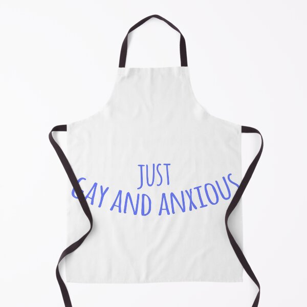 Item preview, solo gay y ansioso (azul) divertido lgbt designed and sold by emcazalet.