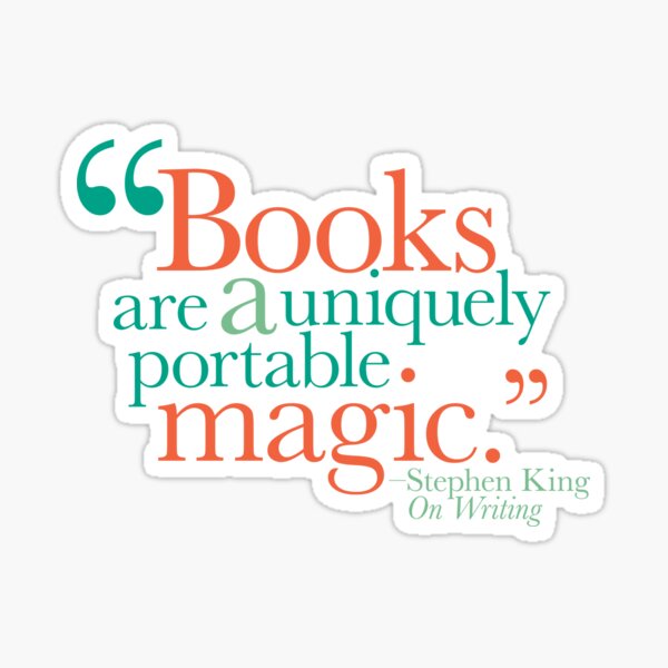 Books are Magic Sticker