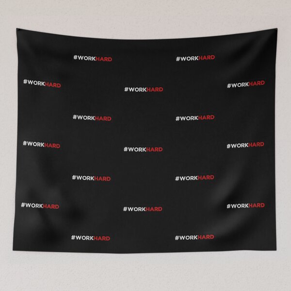 Item preview, Work Hard Motivation designed and sold by Joy Poddar.