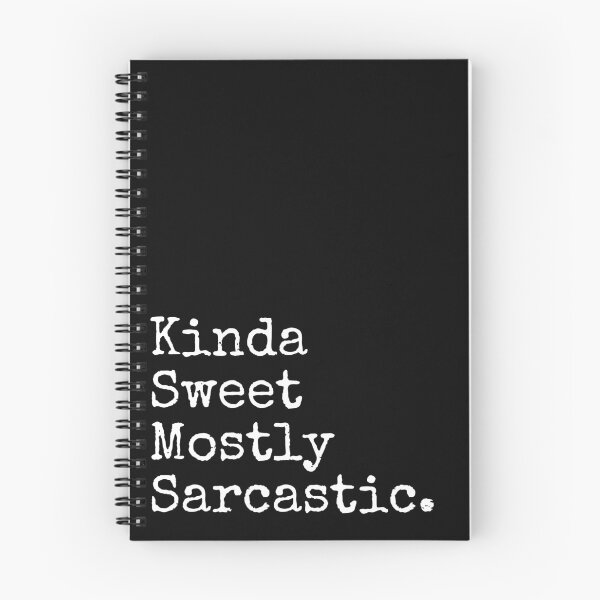 Item preview, Kinda Sweet Mostly Sarcastic. designed and sold by MinimalSketches.