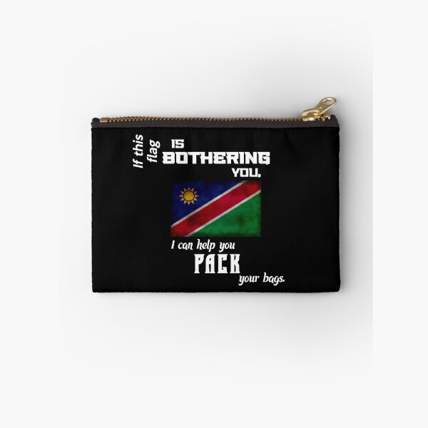 Item preview, Namibian flag - pack your bags designed and sold by 2Girls1Shirt.