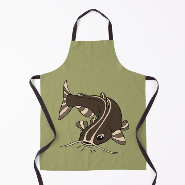 Item preview, Brown and Cream Striped Catfish designed and sold by globgolob.