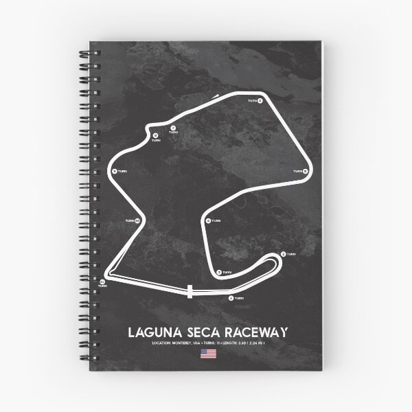 Item preview, Laguna Seca Raceway Grand Prix designed and sold by Tracksters.