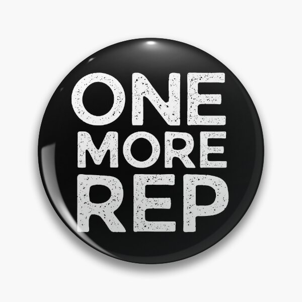 Item preview, One More Rep Gym Motivation designed and sold by Joy Poddar.