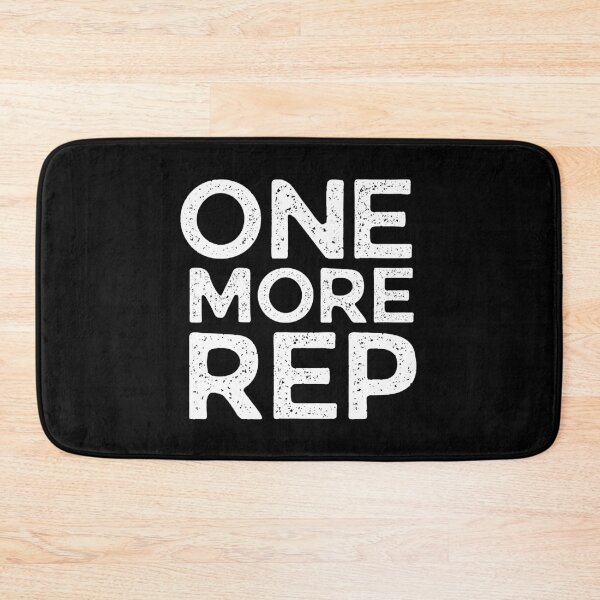 Item preview, One More Rep Gym Motivation designed and sold by Joy Poddar.