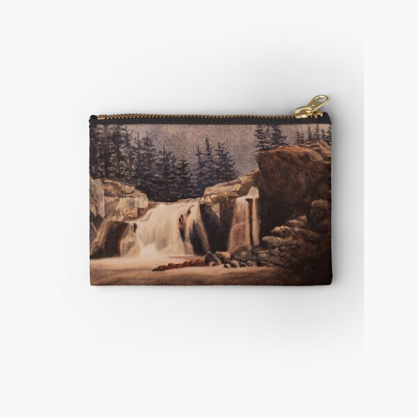 Item preview, Thunder Lightning Waterfalls. Watercolour painting -  designed and sold by Einar Aasen.