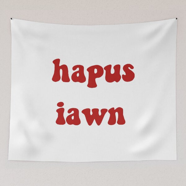Item preview, hapus iawn coch designed and sold by Louisa Powell.