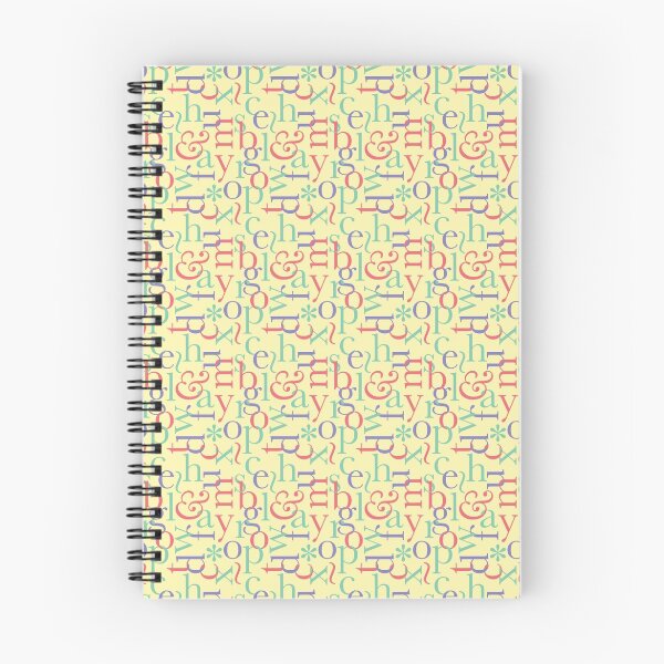 Item preview, Type Pattern designed and sold by nerdfelt.