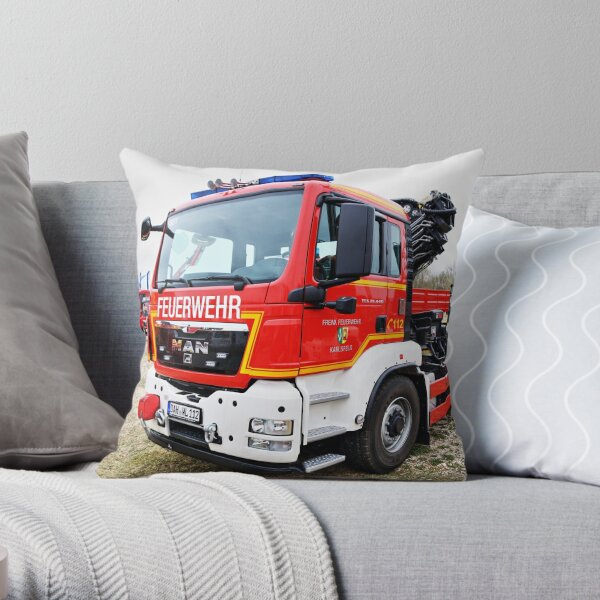 MAN TGS 41.480 8x8 - Trucknology Days Throw Pillow for Sale by