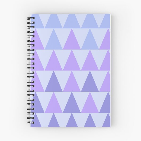 Item preview, Purple Triangles Pattern designed and sold by nerdfelt.