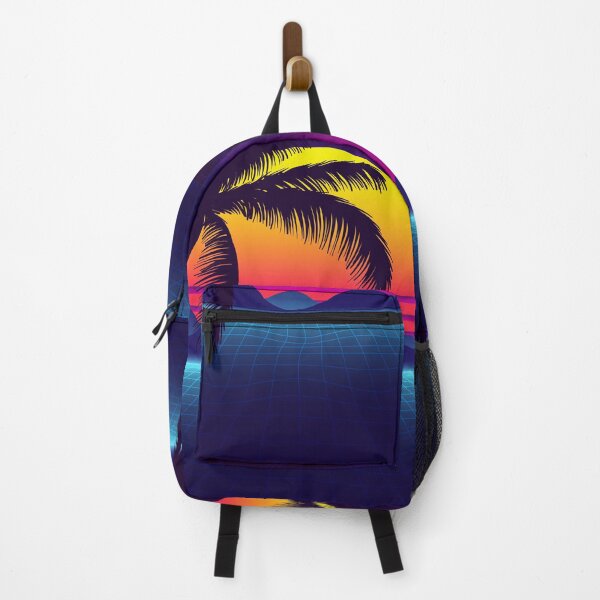 Item preview, Classic Palm Tree Sunset Synthwave designed and sold by MaiZephyr.