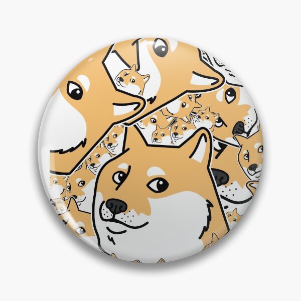 Item preview, Lots Doge Shiba Cheems Meme Funny Doge Pattern designed and sold by DanVsPOD.
