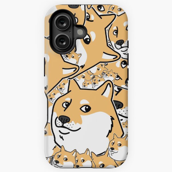 Vista previa del artículo con la obra «Lotes Doge Shiba Cheems Meme Funny Doge Pattern», diseñado y vendido por DanVsPOD.