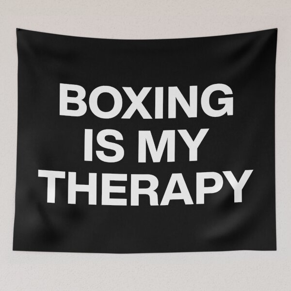 Item preview, Boxing is My Therapy Perfect for Boxers or Boxing Trainers designed and sold by Time-is-Money.
