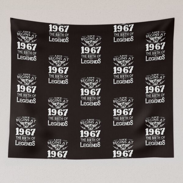Item preview, Life Begins At 50 1967 The Birth Of Legends Essential TShirt251 designed and sold by PrudenceKuhn.
