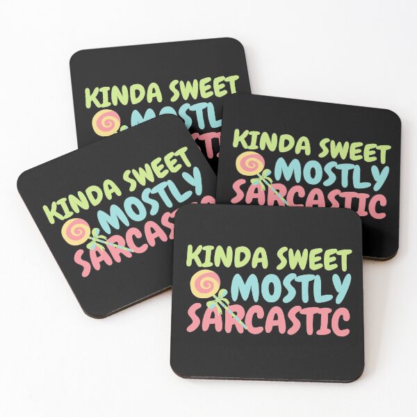 Item preview, Kinda Sweet Mostly Sarcastic Lollipop Design designed and sold by SweetAndSpice.