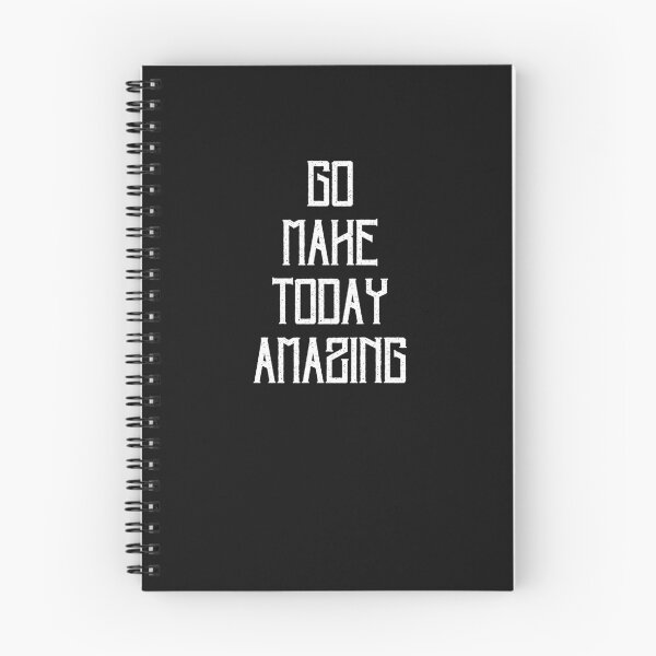 Item preview, Go Make Today Amazing designed and sold by WholesumArt.