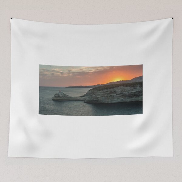 Item preview, Sunset at the strait of Bonifacio designed and sold by pietrofoto.