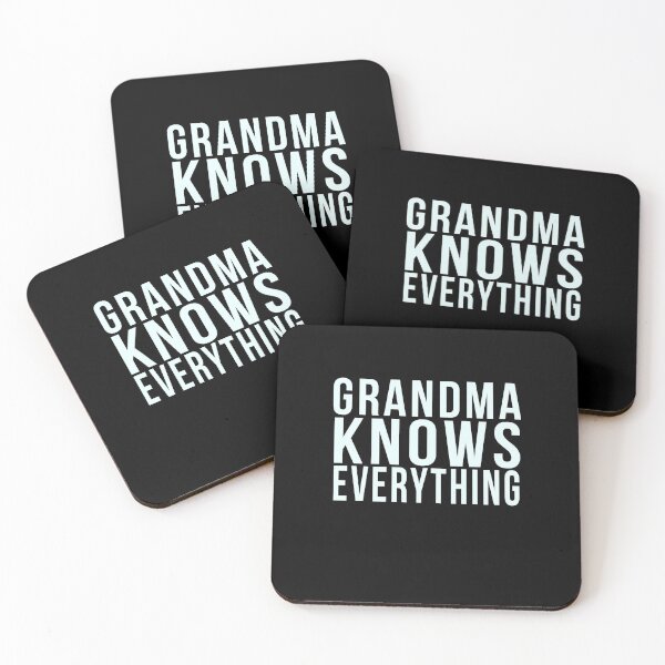 Item preview, Grandma Knows Everything // Funny  designed and sold by PGPshop.