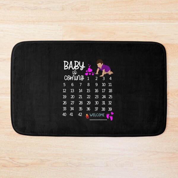 Artikelvorschau, Schwangerschaft Baby Kalender Baby Ankündigung entworfen und verkauft von Ibu83.