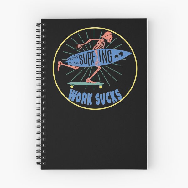 Item preview, Work Sucks Surfer designed and sold by CaptainWoodys.