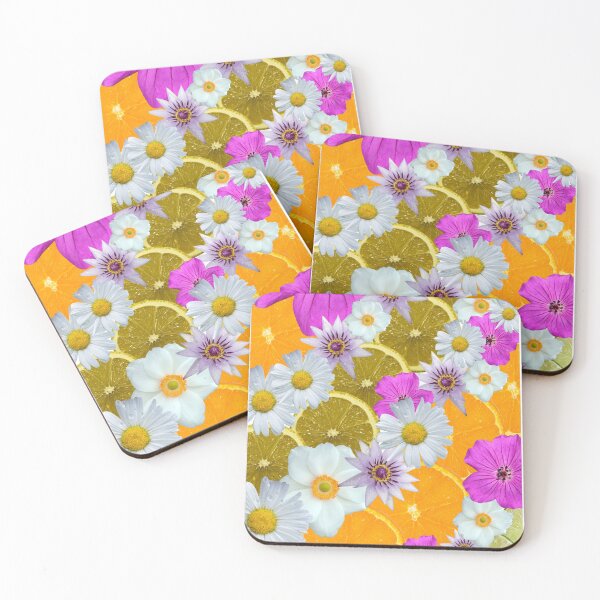 Item preview, Fruits And Flowers Pattern designed and sold by DanVsPOD.