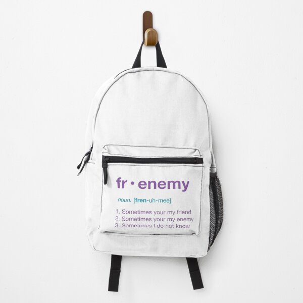 Item preview, Frenemy definition relationship funny noun typography designed and sold by TammiPrez.