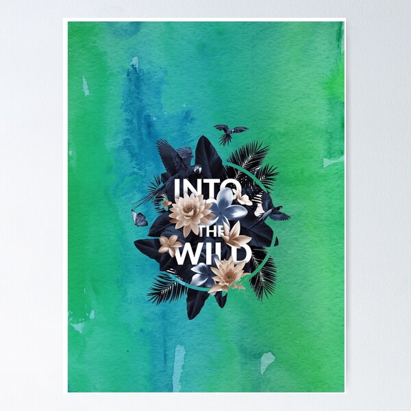 Poster di copertina del libro Into the Wild / Jon Krakauer, Poster Into the  Wild, Stampa Into