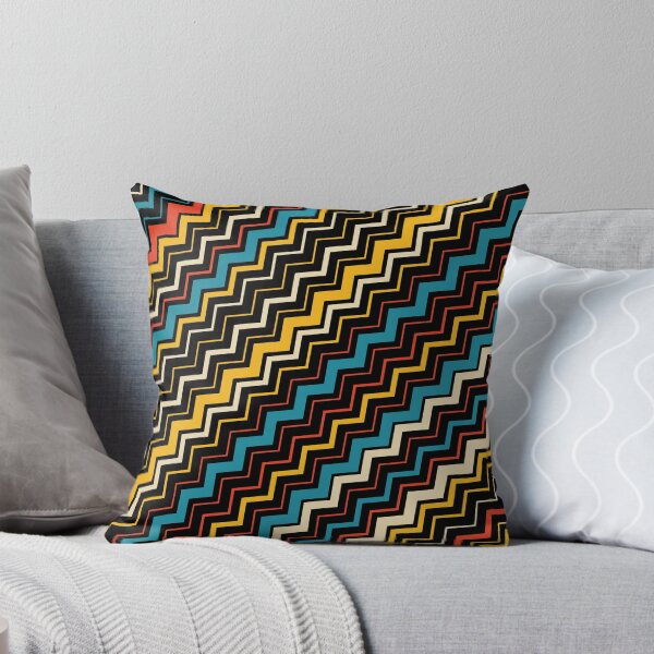 Item preview, Colorful Abstract Zig-zag Geometric designed and sold by venella.
