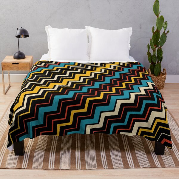 Item preview, Colorful Abstract Zig-zag Geometric designed and sold by venella.