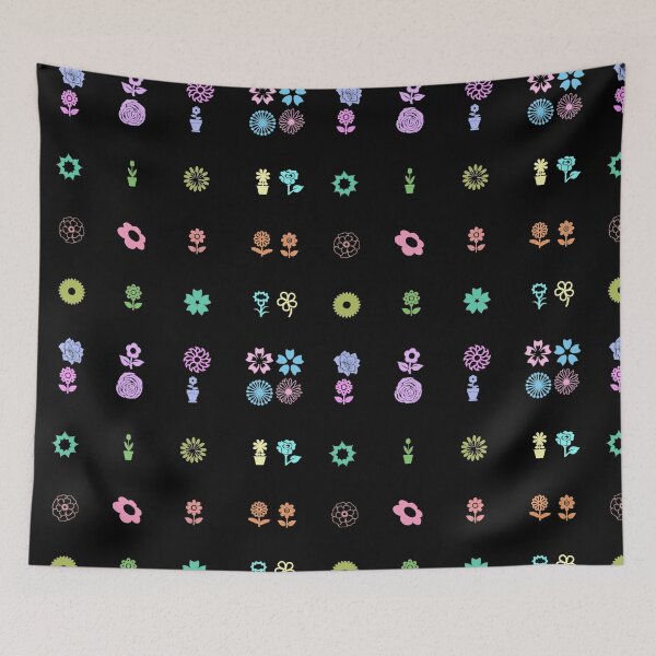 Item preview, Pastel Rainbow Flower Icons Value Pack designed and sold by everything4eva.