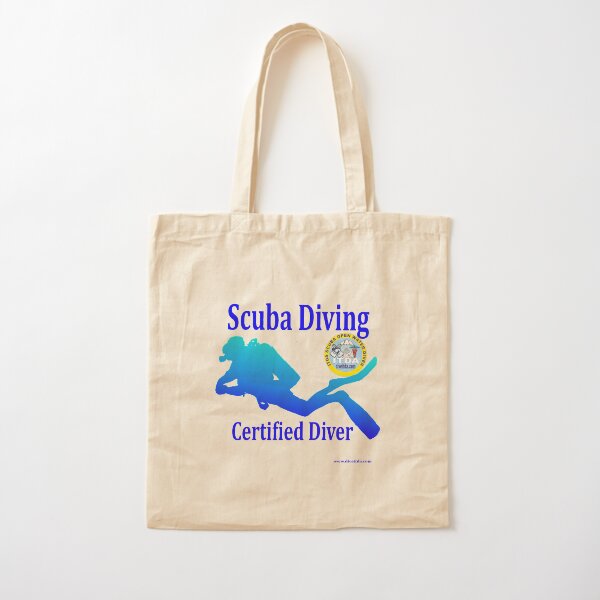 Certified Scuba Diver Cotton Tote Bag