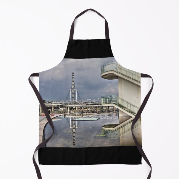 Item preview, Singapore Flyer behind Helix Bridge - Singapore designed and sold by holgermader.