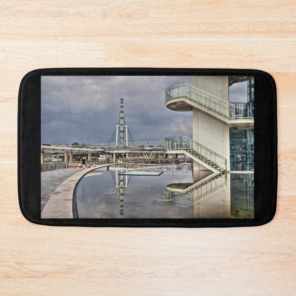 Item preview, Singapore Flyer behind Helix Bridge - Singapore designed and sold by holgermader.