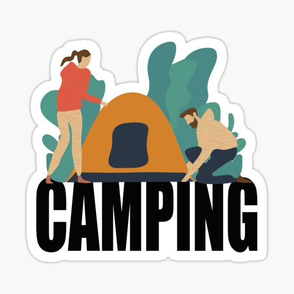 Fishing Camping Stickers, SET Nature Outdoor Stickers, Planner Journal  Stickers, Kayak Boat Explorer Adventure Stickers